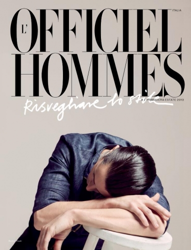 L'OFFICIEL HOMMES ITALIA SS 13