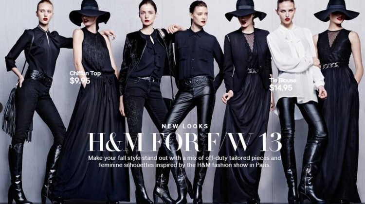 H&M FW 13 CAMPAIGN