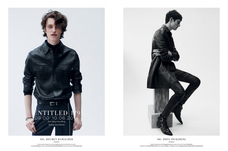 L'OFFICIEL HOMMES ITALIA FW 2014