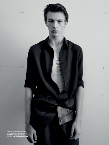 L'OFFICEL HOMMES PARIS #46 / JOACHIM MUELLER RUCHHOLTZ