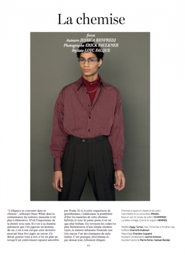 L'OFFICEL HOMMES PARIS #46 / ERICK FAULKNER