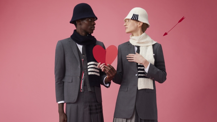 THOM BROWNE VALENTINES CAMPAIGN